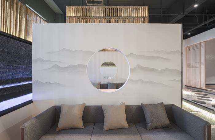 450m2郑州茶馆会所设计效果图