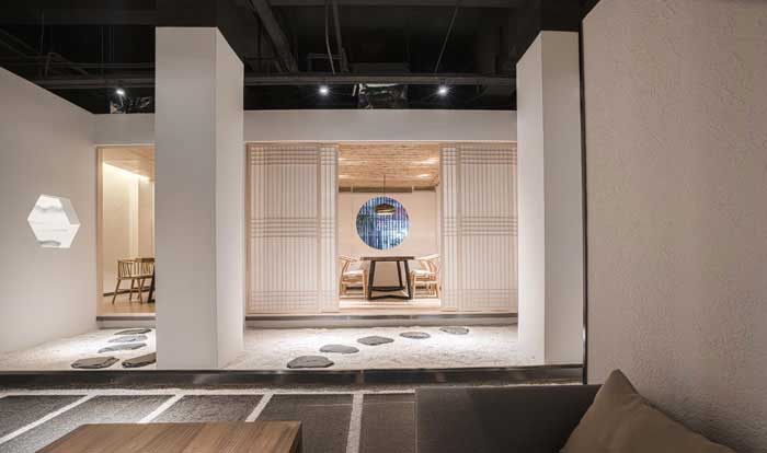 450m2郑州茶馆会所设计效果图