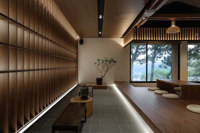 200m2许昌茶馆装修设计效果图