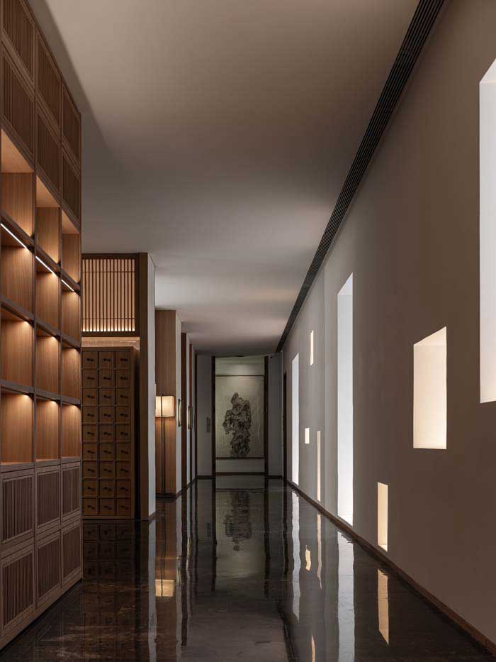 500m2茶馆空间设计效果图