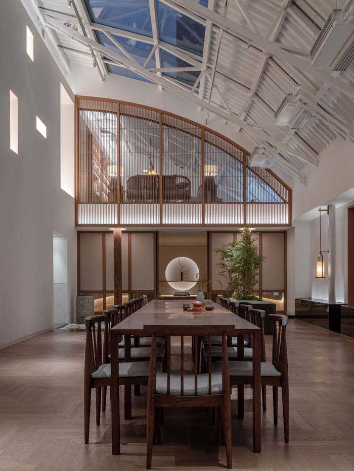 500m2茶馆空间设计效果图