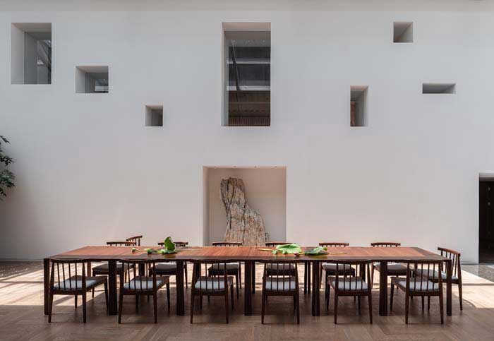 500m2茶馆空间设计效果图