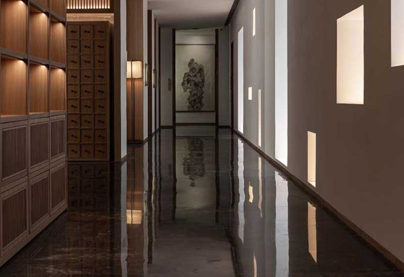 500m2茶馆空间设计效果图