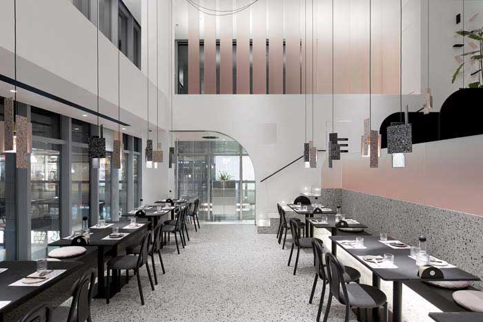 200m2郑州中餐厅设计效果图