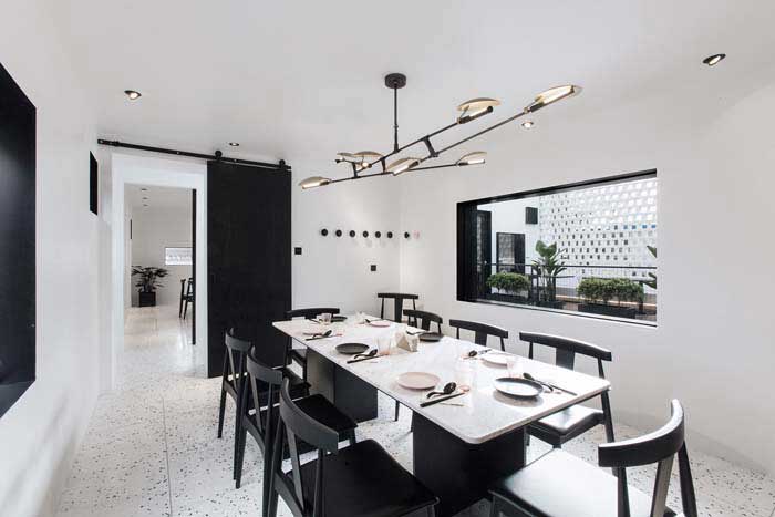 350m2郑州中餐厅装修设计效果图