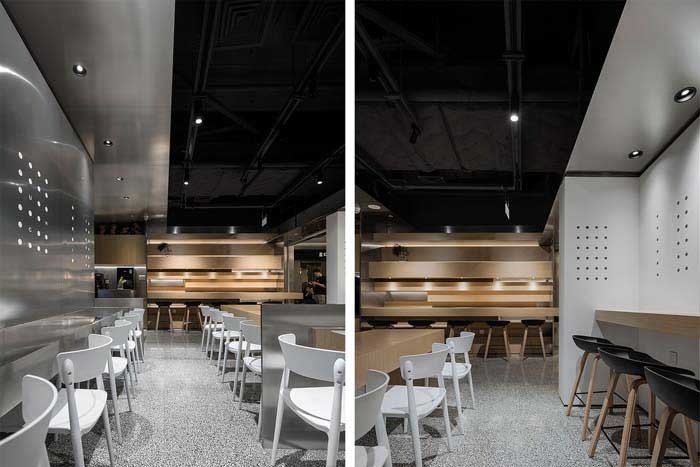 100m2郑州中餐厅设计效果图