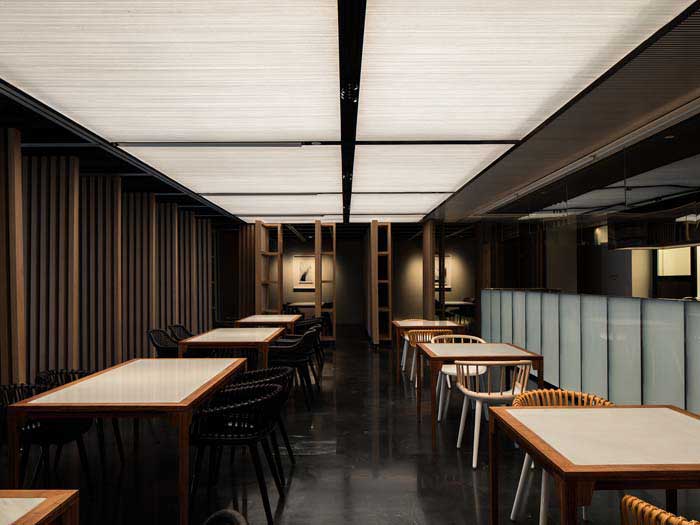 500m2郑州私房菜餐厅设计效果图