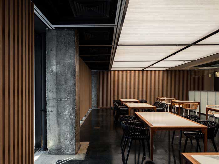 500m2郑州私房菜餐厅设计效果图