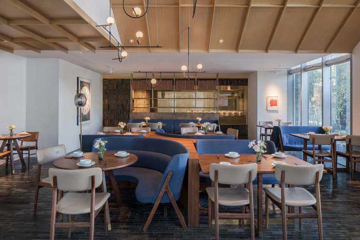 500m2洛阳中餐厅设计效果图