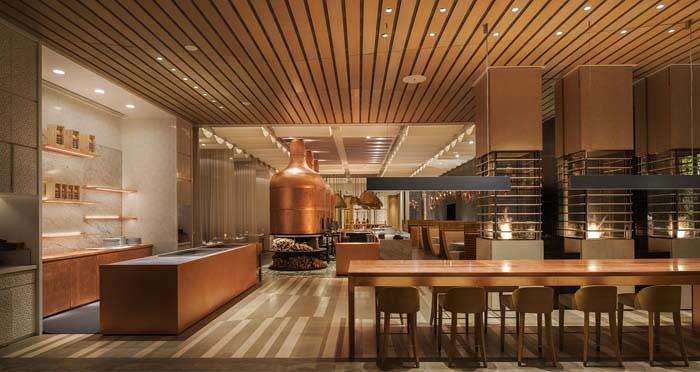 焦作600平米中餐厅设计装修效果图