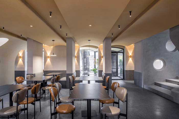 580m2主题餐厅装修设计效果图