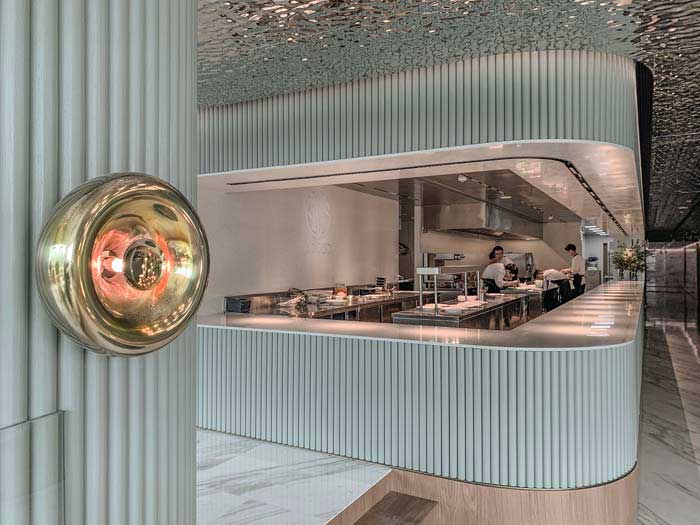 洛阳700m2西餐厅装修设计效果图