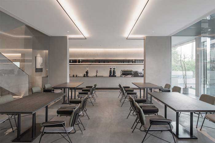 260m2郑州西餐厅装修设计效果图