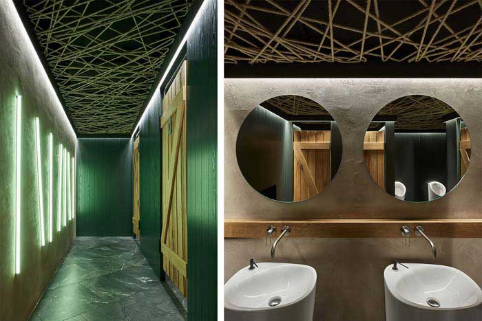 320m2郑州金水区西餐厅设计效果图