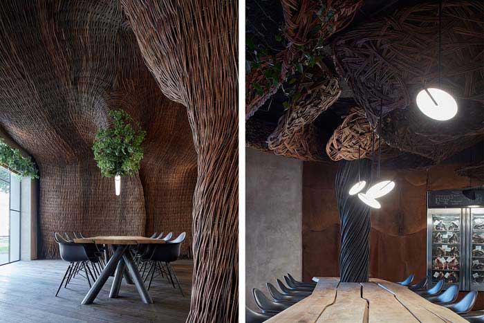 320m2郑州金水区西餐厅设计效果图