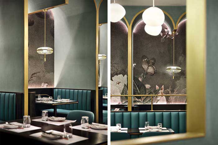 290m2郑州中原区西餐厅装修效果图