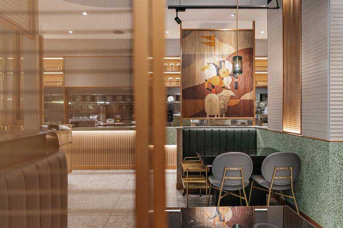 350m2郑州火锅店设计装修效果图