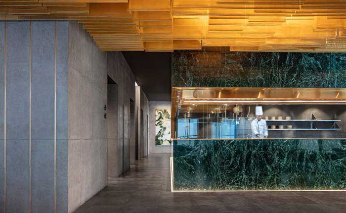 1200m2郑州西餐厅设计装修效果图