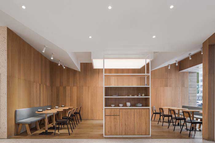 180m2郑州快餐厅设计效果图