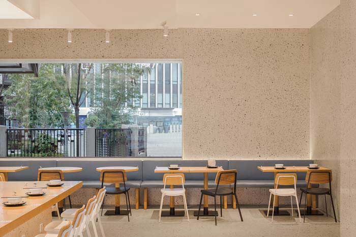 180m2郑州快餐厅设计效果图