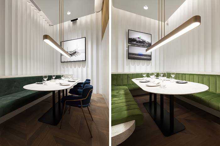 450m2精品西餐厅设计效果图