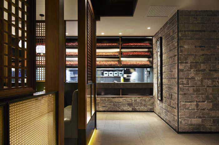 680m2郑州中式餐厅设计效果图