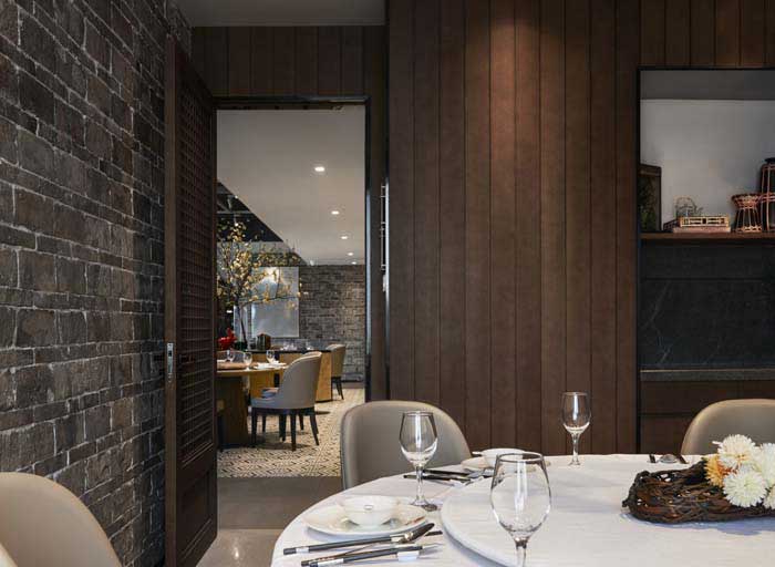 680m2郑州中式餐厅设计效果图