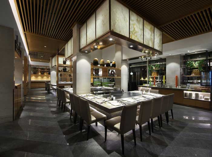 周口日式餐厅设计400m2装修效果图