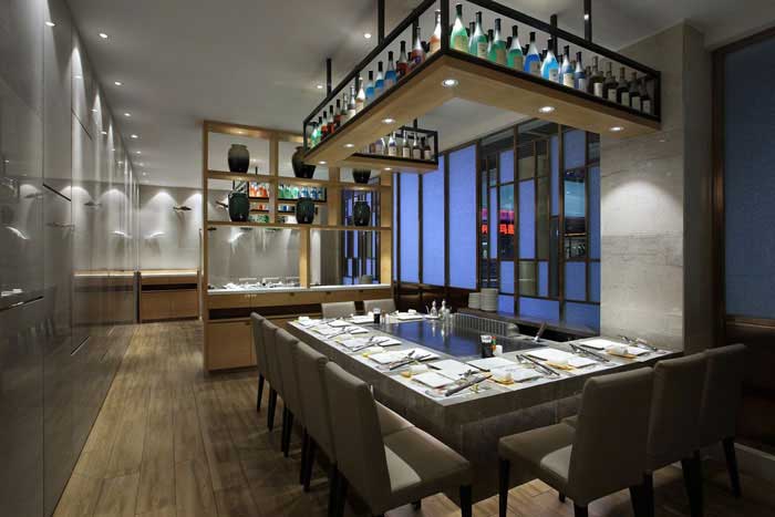 周口日式餐厅设计400m2装修效果图