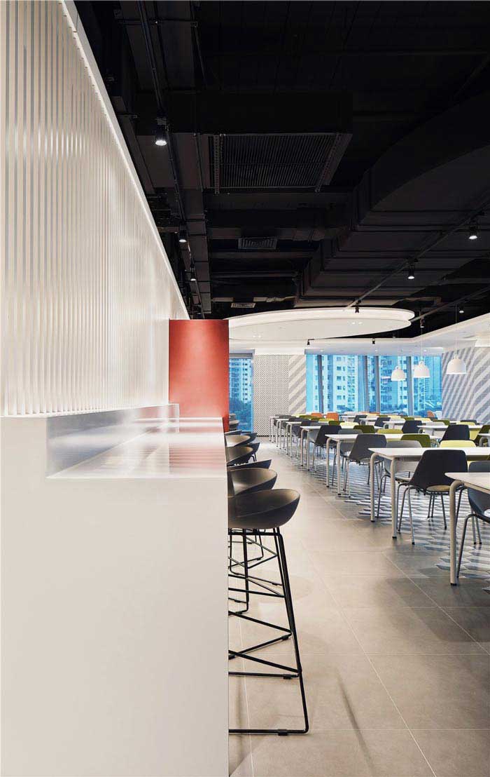 郑州学校食堂设计装修效果图【1600m2】