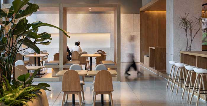 郑州800平米咖啡简餐厅设计装修效果图