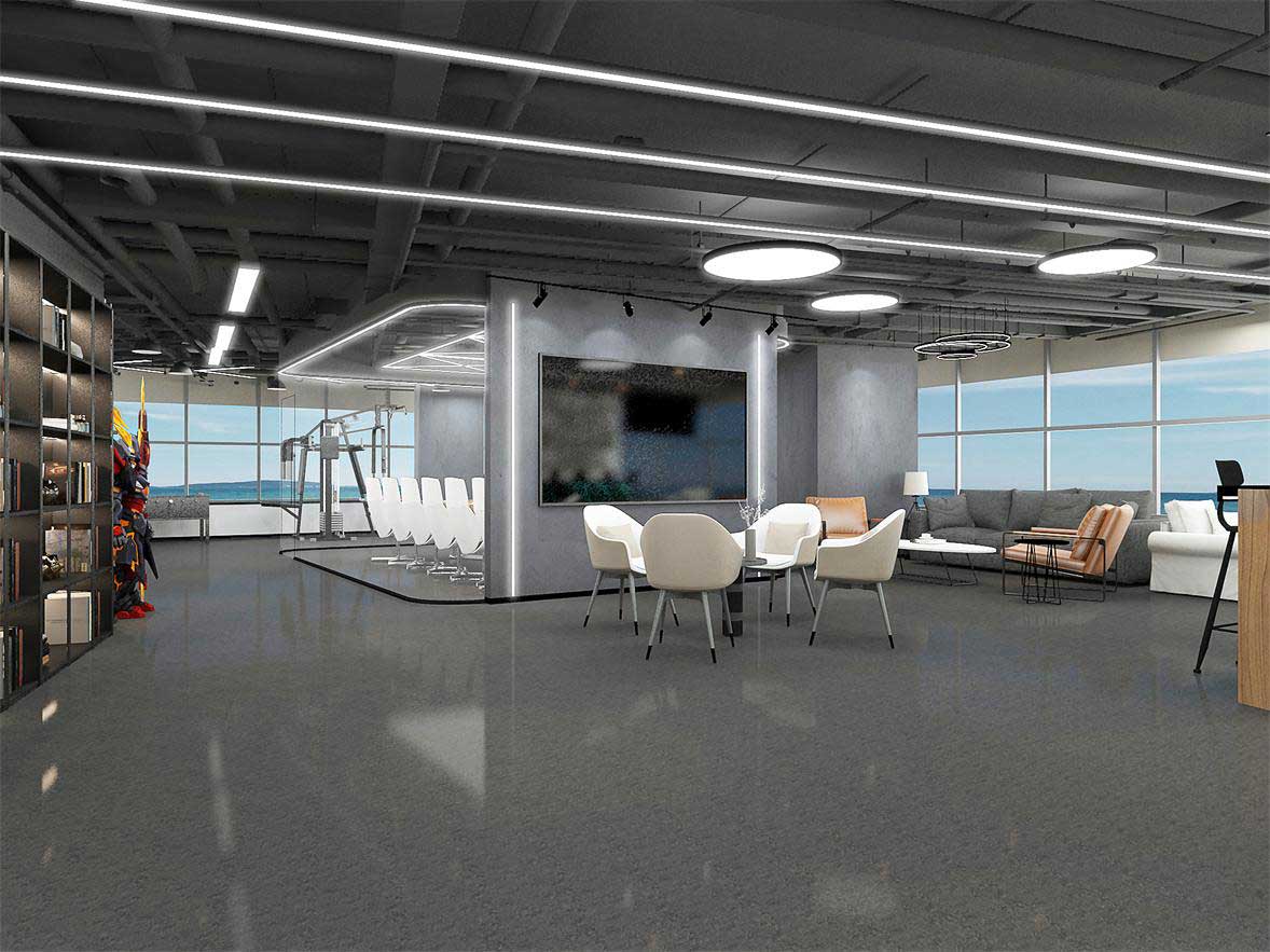 郑州上街区办公室装修设计效果图