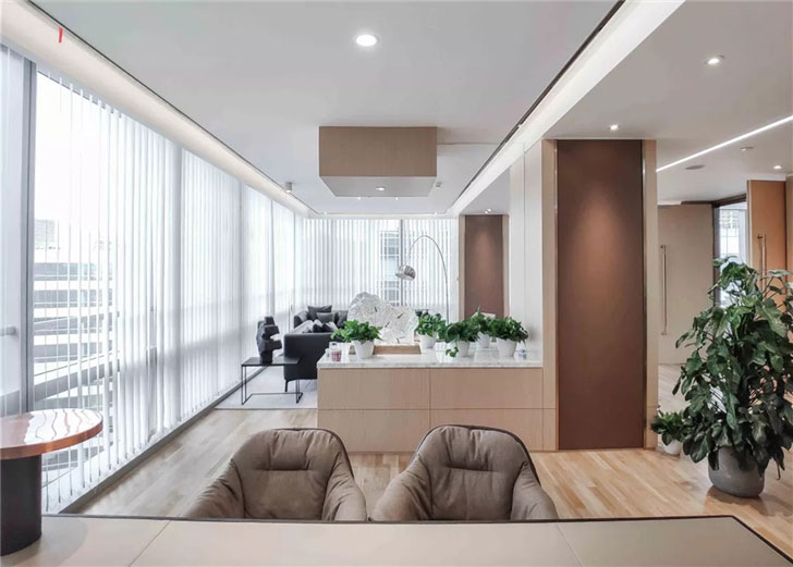 600平米电商公司办公室装修设计效果图