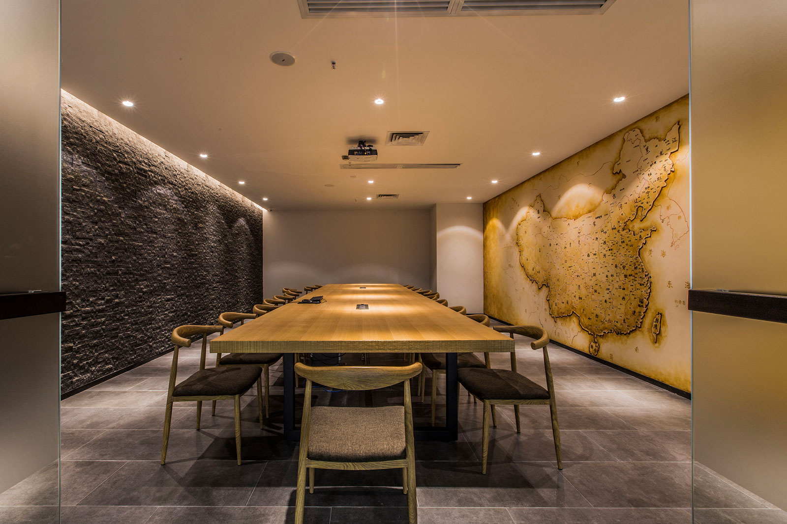 400平米郑州办公室设计装修施工案例