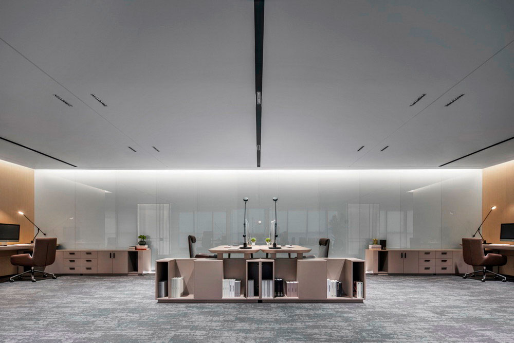420平米郑州中原区办公室装修设计效果图