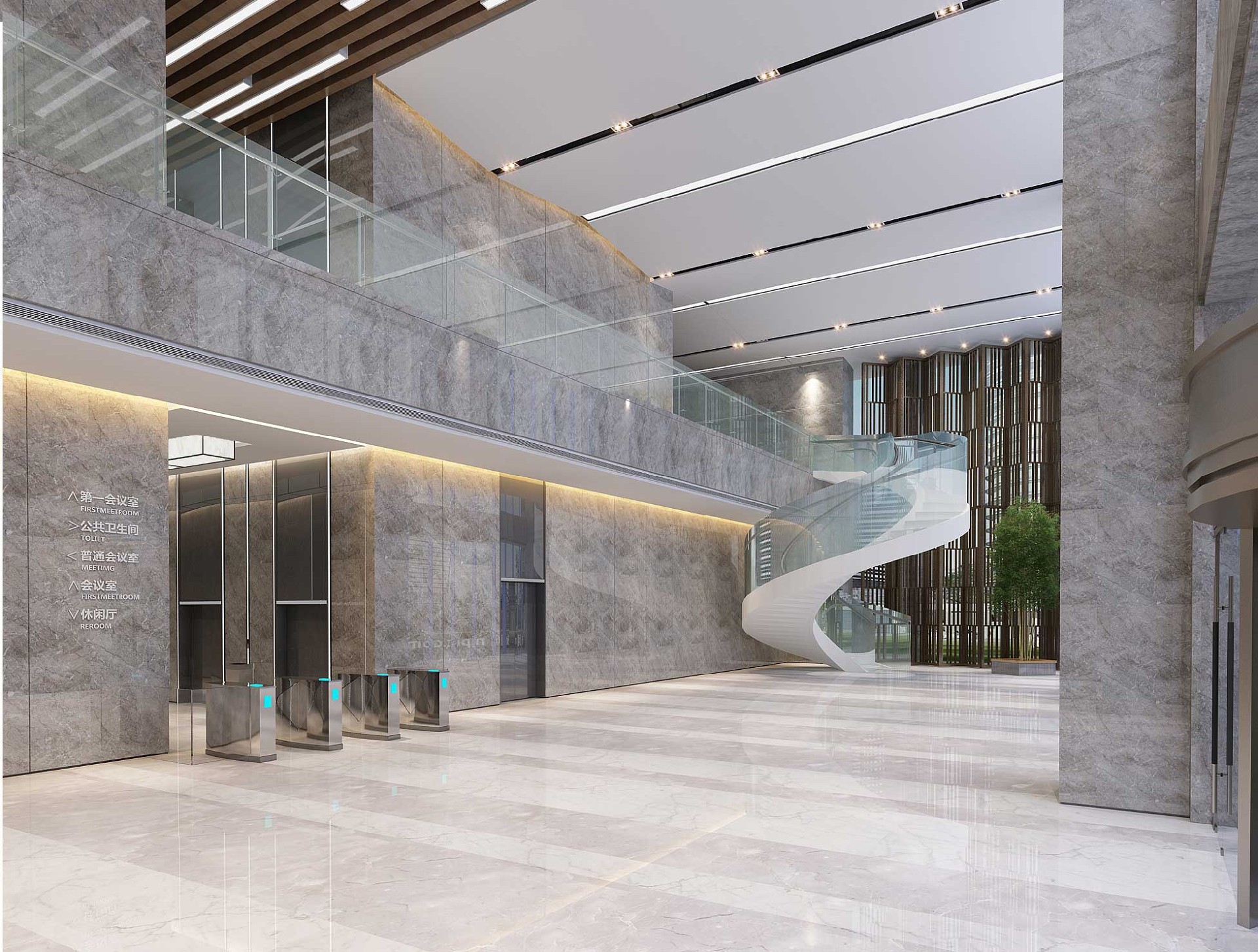 郑州荥阳写字楼装修设计效果图