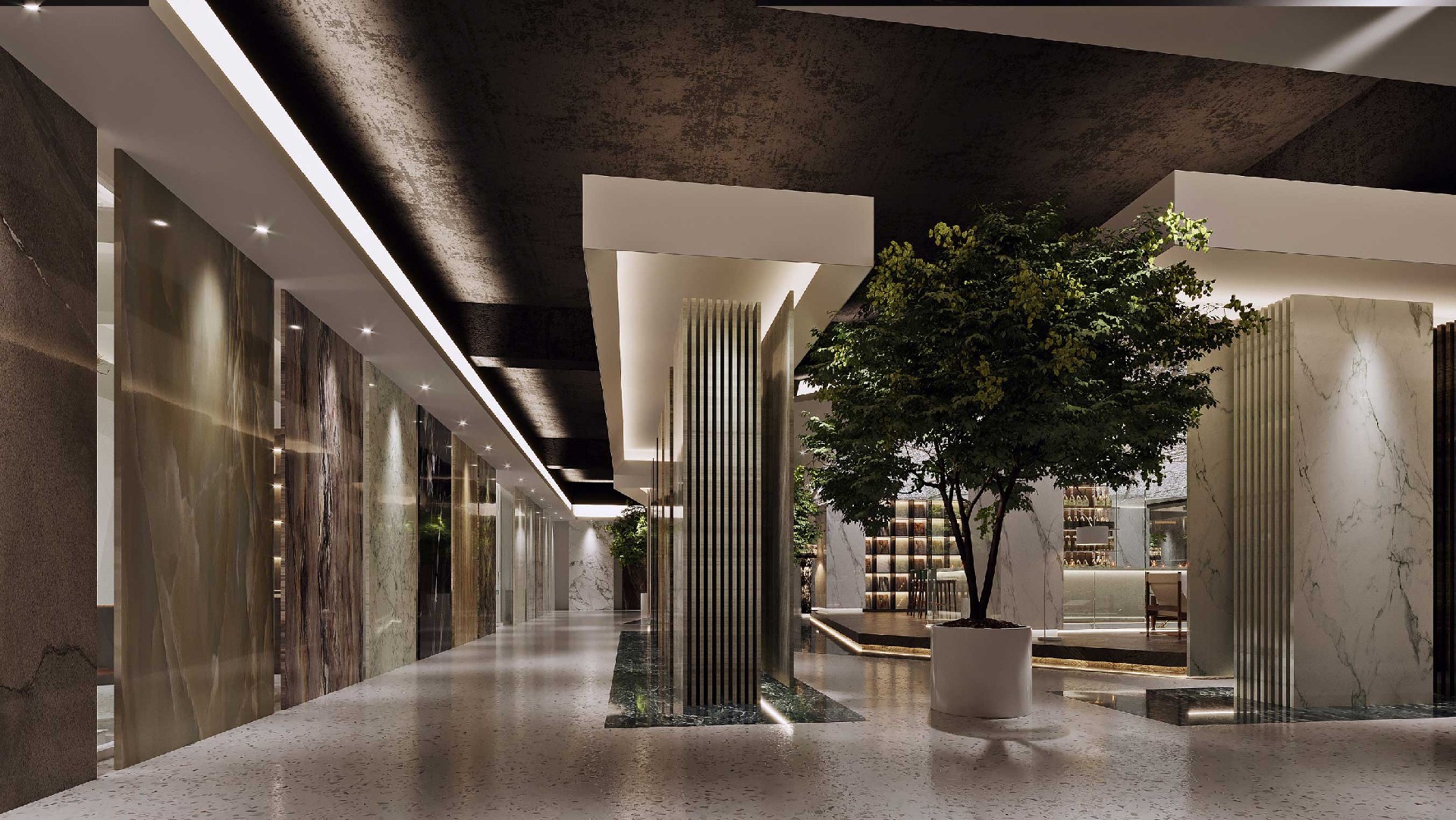 1500平米郑州高端办公室装修设计效果图