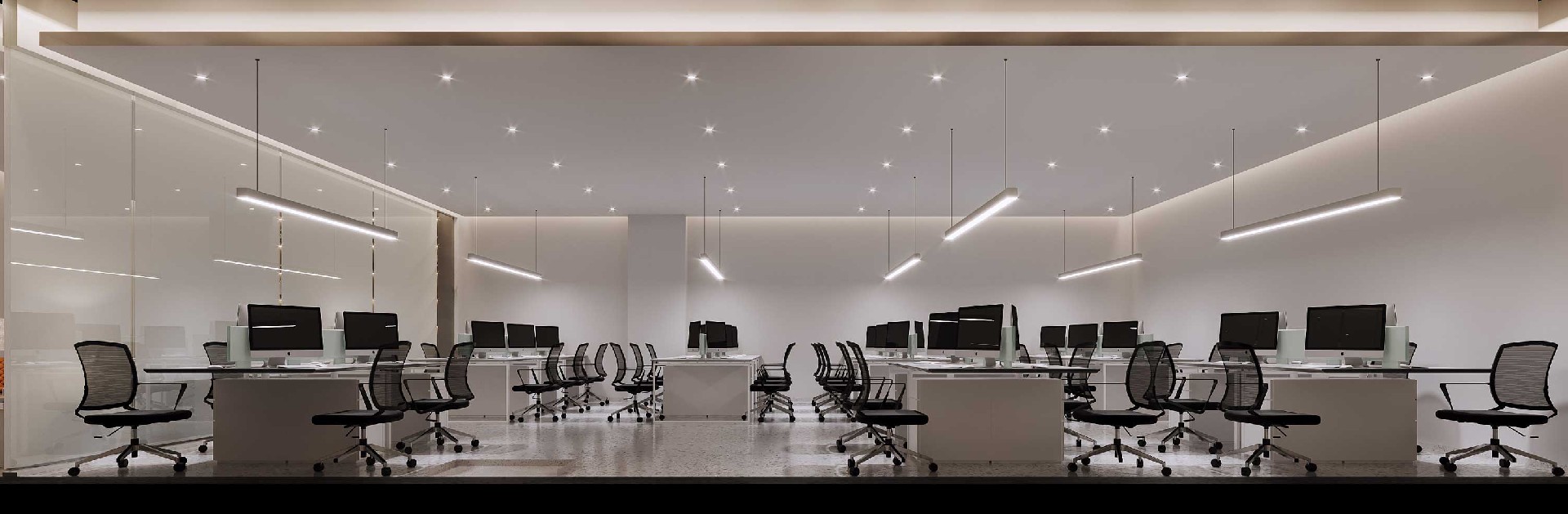 1500平米郑州高端办公室装修设计效果图