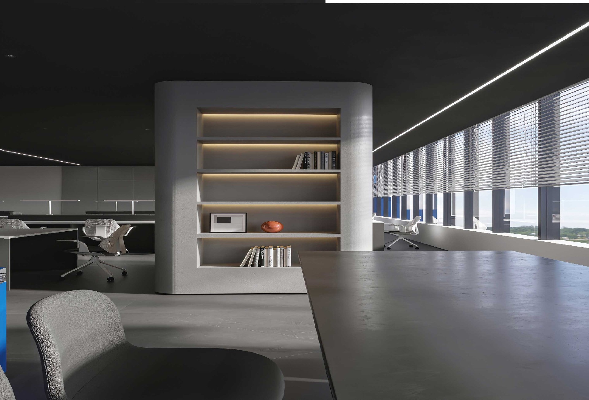 780平米郑州办公室设计装修效果图