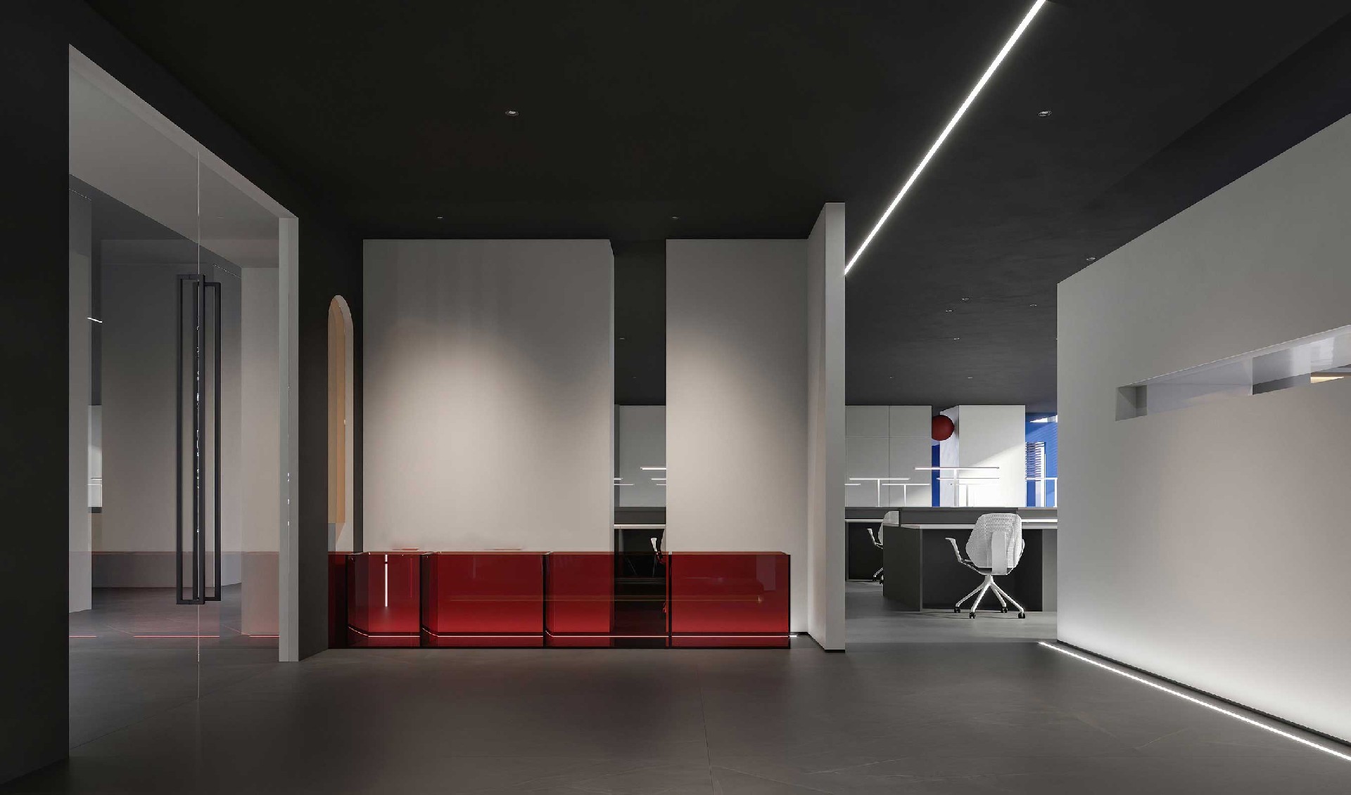 780平米郑州办公室设计装修效果图