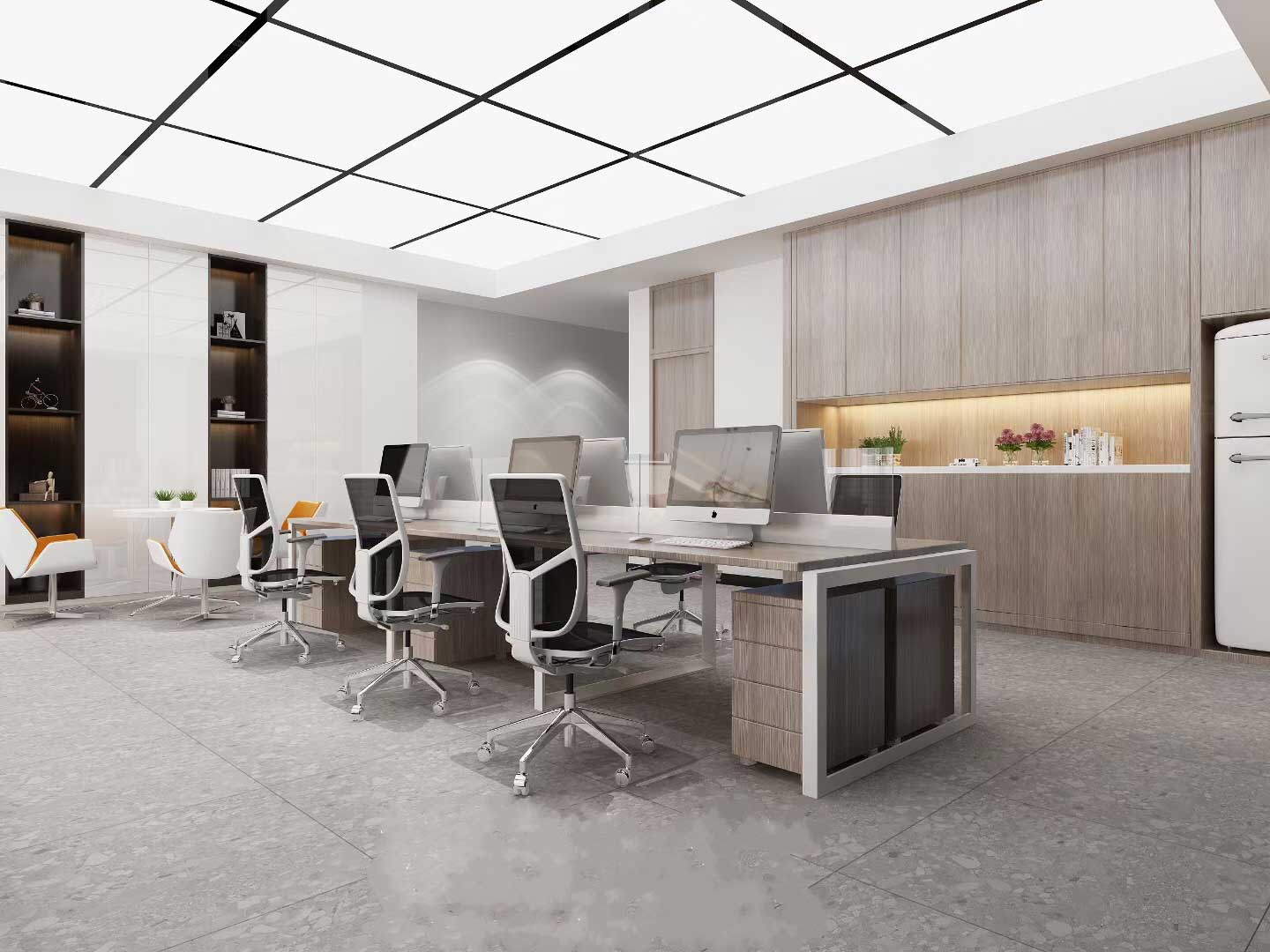 180平米郑州办公室设计装修效果图