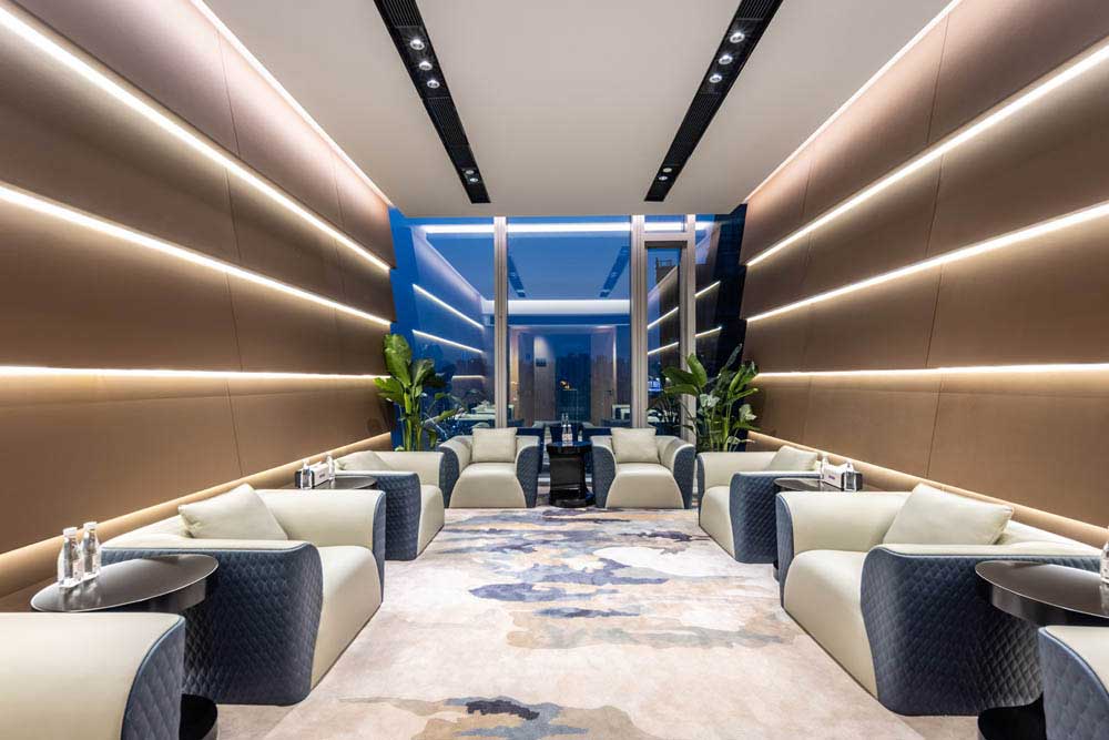 950平方郑州办公室装修施工效果图