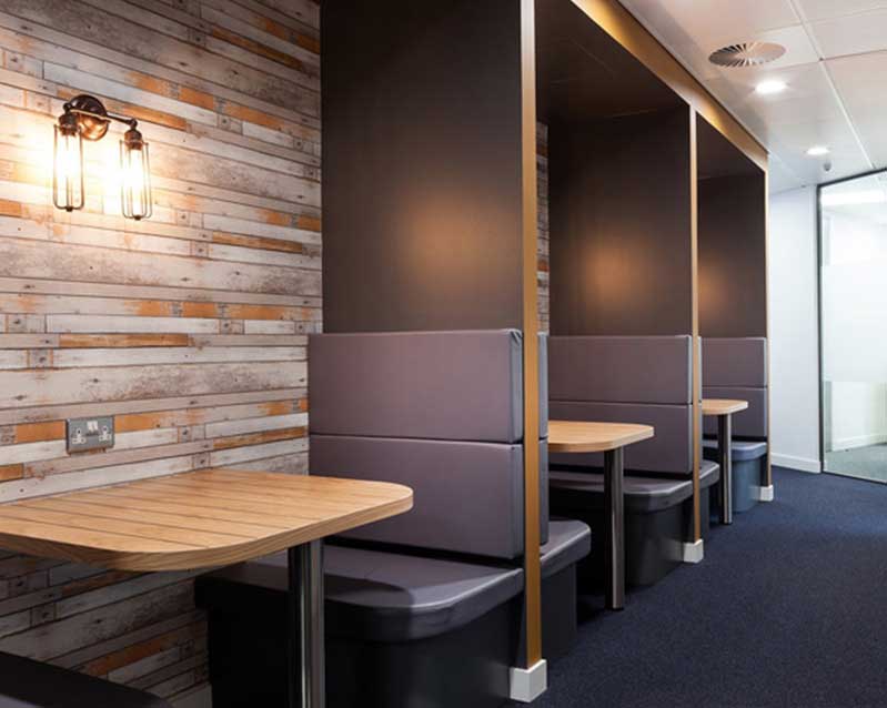 现代简约800平米办公室装修设计效果图