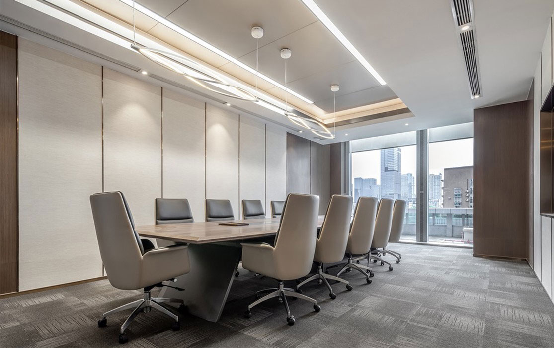 500平米办公室装修设计效果图