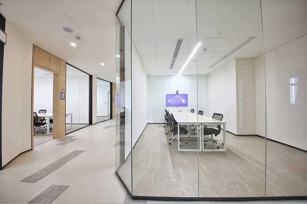 800平米办公室装修效果图-800平高档办公空间设计