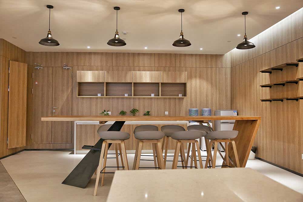 800平米办公室装修效果图-800平高档办公空间设计