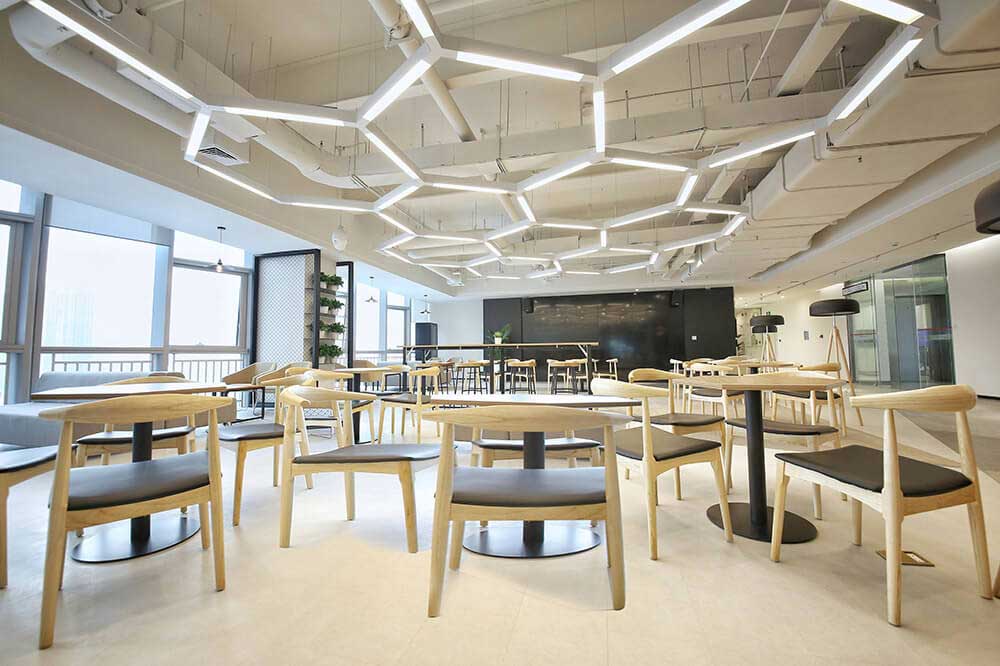 800平米办公室装修效果图-800平高档办公空间设计