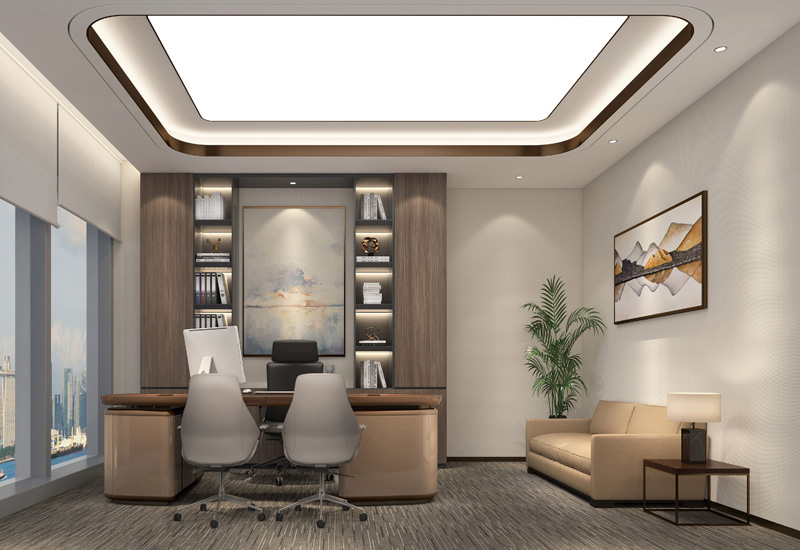 郑州办公室装修-办公空间设计效果图
