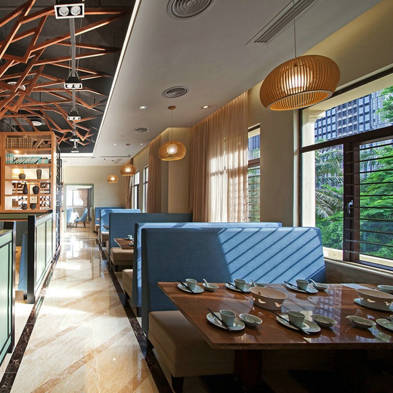 郑州中餐厅设计-中餐馆装修设计效果图