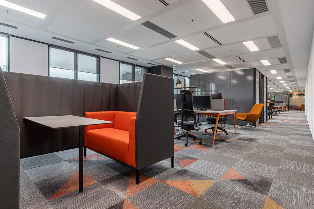 郑州科技公司办公室装潢设计效果图